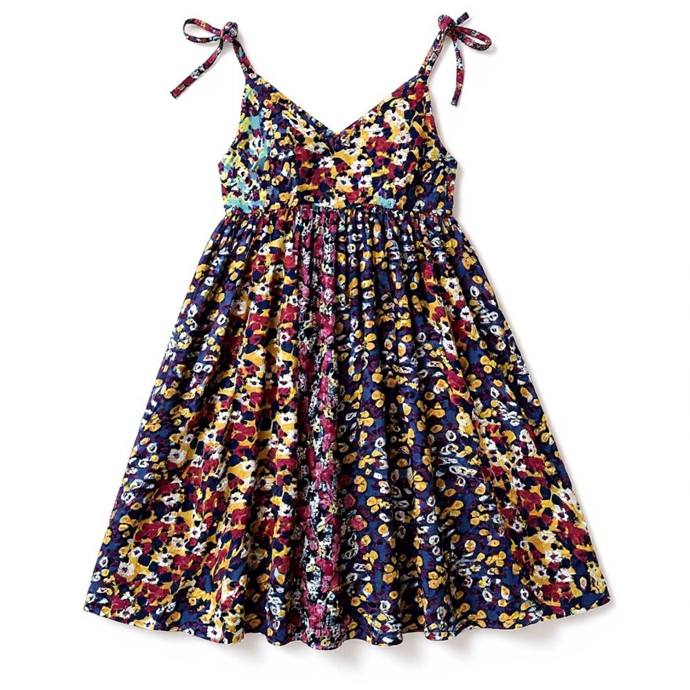 Patrons of Peace Colorful Floral Mini Dress